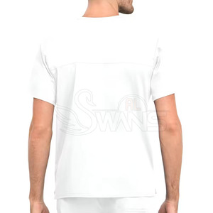 Uniforme Médico Personalizado Transpirable 100% Algodón, Conjuntos de Uniformes Médicos de Diseño Personalizado para Venta en Línea - Product Image 5