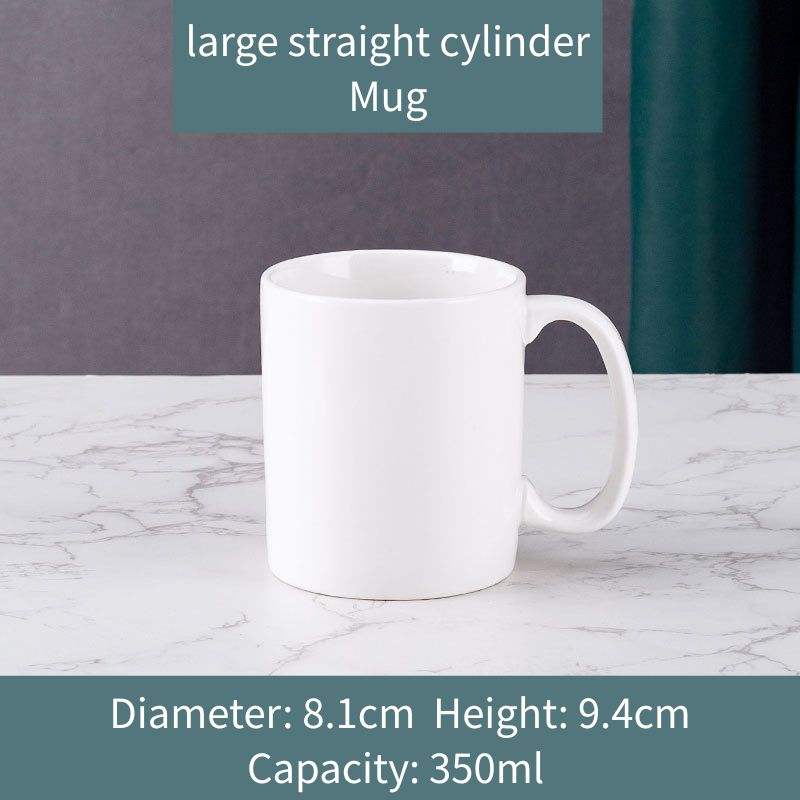 large straight cylinder Mug