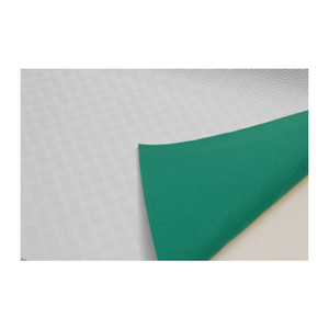 Mollettone H 138 Cm Bianco/Verde - Product Image 1