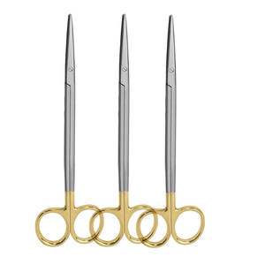 TC Metzenbaum Tijeras de Carburo de Tungsteno, Tijeras Quirúrgicas Curvas de Acero Inoxidable, Kit de Sutura de Buena Calidad, Instrumento Médico - Product Image 1