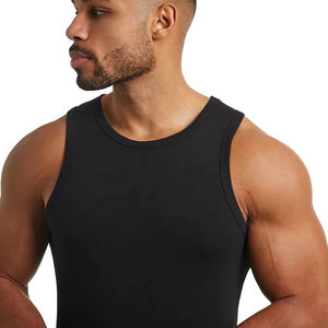 Meilleur style de débardeur d'entraînement de conception unique pour hommes Offre Spéciale débardeur de gymnastique léger et écologique pour hommes à bas prix à vendre - Product Image 4