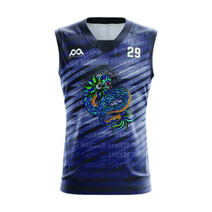 Ensembles d'uniformes de basket-ball pour hommes Derniers modèles imprimés Vêtements de sport d'été en plein air Uniformes de basket-ball sublimés à prix de gros - Product Image 2