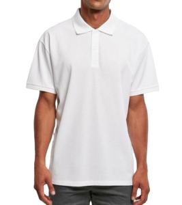 Chemises de golf rétro pour hommes, coupe ample, blanches, personnalisables en usine, style décontracté, surdimensionnées, vintage, en coton et polyester, polos, t-shirts - Product Image 1