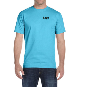 Camiseta de Algodón Orgánico Fino para Hombre, Camiseta de Moda, Promoción Económica, Calidad Superior, Camiseta Personalizada con Logotipo Impreso - Product Image 3