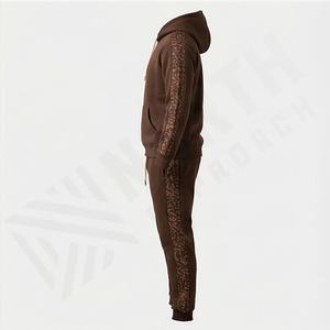Survêtements d'hiver personnalisés, vêtements vierges de haute qualité avec logo personnalisé, jogging lourd, ensemble de course à pied et de fitness, couleur personnalisée - Product Image 3