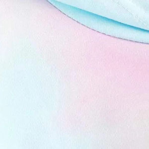 Vente en gros d'usine, sweat-shirt à manches longues en coton pour femmes, tie-dye, coupe courte, dernière mode, sweat-shirts à capuche imprimés personnalisés pour femmes - Product Image 6