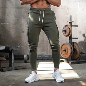 Men Jogger Sweatpants Low Crotch Slim Fit <b>Harem</b> Hip Hop Pants Casual Streetwear <b>Trousers</b> for Training Leisure - Product Image 3