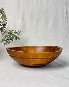 Cuisine en bois Sheesham Bois Bols du désert polyvalents Bols de service pour salade soupe nouilles et plus (marron) (5 pouces (lot de 2) - Product Image 3