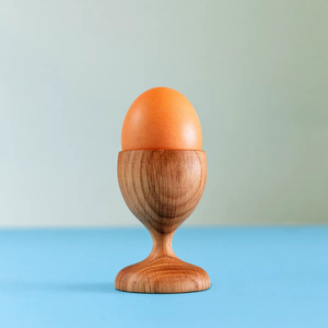ถ้วยไข่ทำจากไม้ที่เป็นมิตรต่อสิ่งแวดล้อมแบบโบราณ - Product Image 1