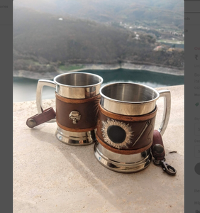 Viking Drinking <b>Mugs</b>, Anniversary Gift, Husband Gifts, Couples Gift, Christmas Gifts - Product Image 2