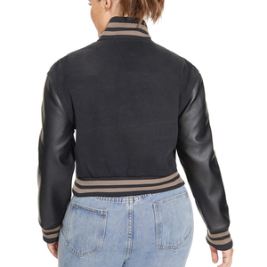 Vêtements professionnels femmes vestes d'université respirant nouvelle arrivée célèbre à la mode haut tendance vestes d'université pour les femmes - Product Image 2