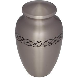 โกศโลหะสีเงินเคลือบสีขี้เถ้าโกศจากมนุษย์ - Product Image 1