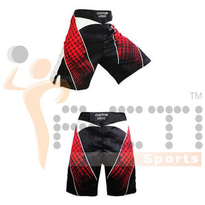 Nouveaux shorts Mma vierges de sublimation pour hommes et femmes Shorts de combat personnalisés en gros Shorts de boxe - Product Image 3