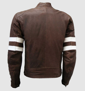 Chaqueta de Cuero para Hombre, Chaqueta de Cuero Cortavientos, Chaqueta de Cuero de Moda, Ropa para Hombre, Gran Venta - Product Image 2