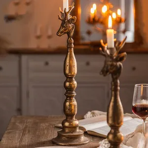 Elegant ZAHID EXPORTS Metal Handmade Pillar <b>Candle</b> <b>Holder</b> for Religious Activities and Christmas Events - Product Image 2