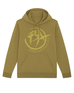 Automne hiver hommes en peluche polaire à capuche haute qualité col rond tricoté veste manches longues confortable coupe ample Logo motif - Product Image 4