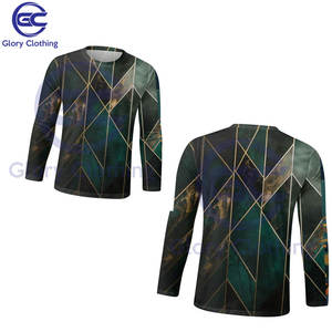 ขายส่งบุรุษเสื้อยืดฤดูใบไม้ร่วงฤดูหนาวแฟชั่นพิมพ์ลูกเรือคอยาวแขนเสื้อยืดพิมพ์เต็มรูปแบบสําหรับผู้ชาย - Product Image 5