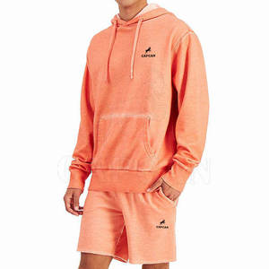 Shorts de sport d'entraînement décontractés pour hommes de grande taille, vêtements de course d'hiver, imprimé personnalisable de Sialkot, ensemble deux pièces - Product Image 1