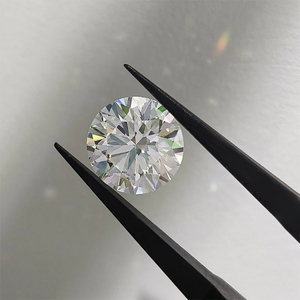 หินเพชรสำหรับปลูกในห้องปฏิบัติการทรงกลมแบบ1CT หิน HPHT CVD Def คุณภาพสูงเทียบกับเพชรที่ปลูกในห้องแล็บแบบหลวมที่มีใบรับรอง IGI - Product Image 1