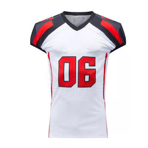 Ropa deportiva Camiseta de fútbol americano de color sólido Camiseta de béisbol de secado rápido Camiseta de fútbol americano ajustada para hombres - Product Image 1
