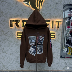 Sweats à capuche avec fermeture éclair le plus demandé avec étiquette personnalisée qualité supérieure Sweats à capuche à bas prix fabriqués en usine Sweats à capuche pour hommes - Product Image 1