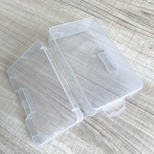 Nhà sản xuất bán buôn hình chữ nhật hộp lưu trữ trong suốt PP nhựa trường hợp thẻ kinh doanh ABS và PC tiêm đúc - Product Image 4