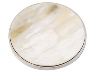 Posavasos Cuadrados de Lujo de Cuerno Natural Hechos a Mano, Diseño Clásico, Juego Personalizable de 6, Almohadillas Decorativas Ecológicas para Mesa del Hogar - Product Image 3