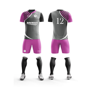Equipación de Fútbol de Primera Calidad para Equipos Deportivos |   Tallas para Hombre, Mujer y Jóvenes |   Ropa Deportiva Ligera de Secado Rápido al por Mayor - Product Image 2