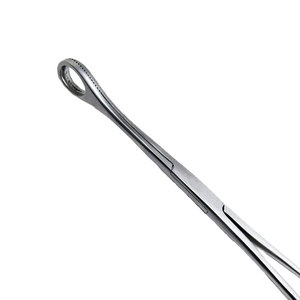 Abrazadera de sujeción de esponja de acero inoxidable Manual reutilizable médica Fórceps de esponja Foerster Vendaje de cirugía general de alta calidad - Product Image 3