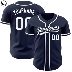 Maillot de baseball personnalisé à vente chaude, 100% polyester, respirant, évacuant l'humidité, séchage rapide, maillot de baseball personnalisé - Product Image 6