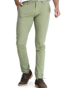 Offre Spéciale hommes lumière Olive taille moyenne Smart Chino pantalon décontracté droit multicolore fermeture éclair mouche Stretch coton nouveau populaire 5 - Product Image 1