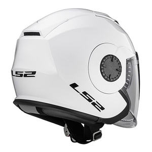 LS2 OF570 VERSO JET Retro Open Face Helmet XL Size Quick Release ABS Fiberglass Visor Motorbike Jetpack Compatible New <b>Boxed</b> - Product Image 2