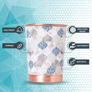 Conception imprimée en émail verre de cuivre pur taille personnalisée quantité en vrac qualité d'exportation prix raisonnable pour la maison cadeaux de mariage but - Product Image 4