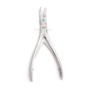 Instrumento quirúrgico ortopédico Ruskin Bone Rongeur 19cm 4mm Doble acción Fuente de alimentación manual de acero inoxidable de alta calidad - Product Image 6