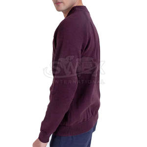 Suéter de Manga Larga de Tela Combinada de Moda, Suéter de Punto Acogedor para Oficina, Hogar y Exteriores, Hecho en Pakistán - Product Image 2