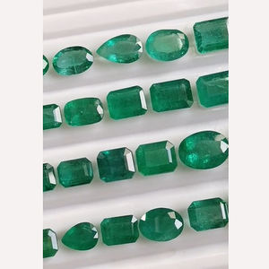 41 pièces d'émeraude zambienne naturelle poire ovale octogone facette 130 Cts Lot taille moyenne 3.17ct pierre précieuse de haute qualité US $10725 pour tous - Product Image 6