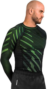 Rashguard de Jiu-Jitsu à manches longues Metaru - Polyester/Spandex, séchage rapide, respirant, antibactérien, protection UV - Product Image 5