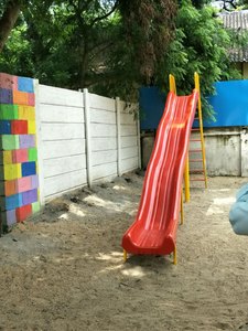 2025 Equipo de parque acuático Parque infantil Tobogán de agua de plástico para niños Tobogán de piscina - Product Image 4