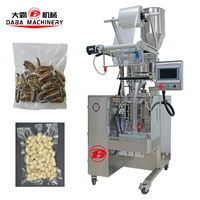 Automatische vacuümverpakkingsmachine voor korrelvormige producten, rijst, cashewnoten, pistachen, vacuümzakjes en sachets.