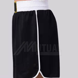 Wholesale Premium Boxing <b>Shorts</b> for <b>Men</b> Quick Dry Eco-Friendly Mid <b>Waist</b> Breathable Solid Pakistan Made OEM Service Available - Product Image 6