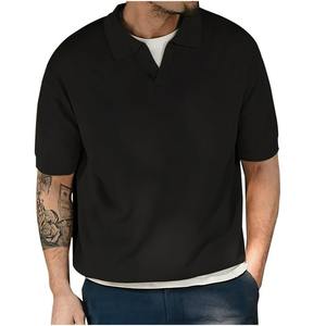 Nouveau 2025 vente en gros de nouveaux polos à la mode dernier Style polos pour hommes T-shirts à manches courtes - Product Image 5