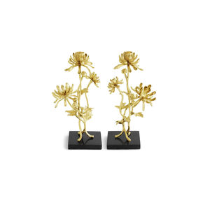 Bougeoir décoratif en métal de haute qualité, design moderne, personnalisable pour la décoration de la maison de mariage ou de Noël en vente - Product Image 2