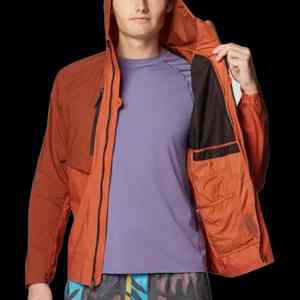 Veste Softshell Légère pour Hommes avec Capuche Imperméable Équipement de Plein Air Personnalisé pour la Course à Pied l'Escalade Tissu Polyester Vente en Gros - Product Image 3