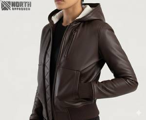 Dernière conception 2025 vestes en cuir pour femmes Offre Spéciale vestes en cuir personnalisées pour femmes veste en cuir pour dames veste en cuir personnalisée - Product Image 1
