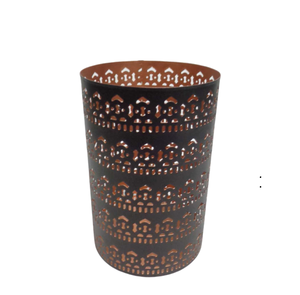 Soporte votivo de hierro decorativo, tarro de vela de nuevo diseño de Color negro para sala de estar y decoración navideña hecha a mano - Product Image 3