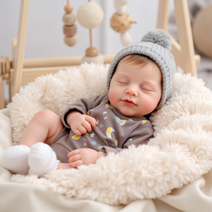 Poupée <span class=keywords><strong>Reborn</strong></span> en Vinyle Babeside Liya 20 Pouces, Bébé Réaliste Endormi, Modèle de Mode pour Filles, <span class=keywords><strong>Jouet</strong></span> DIY pour Collection, Cadeau - Product Image 2