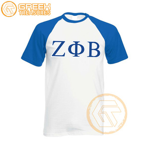 Camisetas Casuales Personalizadas al por Mayor para Mujeres de Zeta Phi Beta con Bordado, Ropa de Sororidad, Algodón de Alta Calidad - Product Image 2