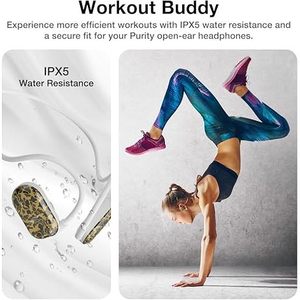 UU000165 Auricolari Sportivi Wireless Bluetooth Open-Ear con Doppio Microfono per iPhone/Android - Product Image 6
