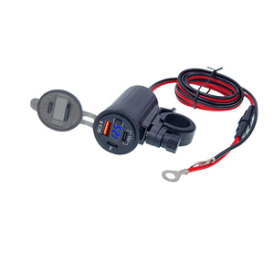 Không thấm nước Xe Máy kép pd3.0 Loại C + QC USB Một 3 cổng sạc ổ cắm witn dưới - Product Image 6