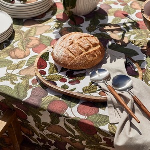 Plateau rond en bois de manguier Orchard, écologique, style américain - Product Image 3